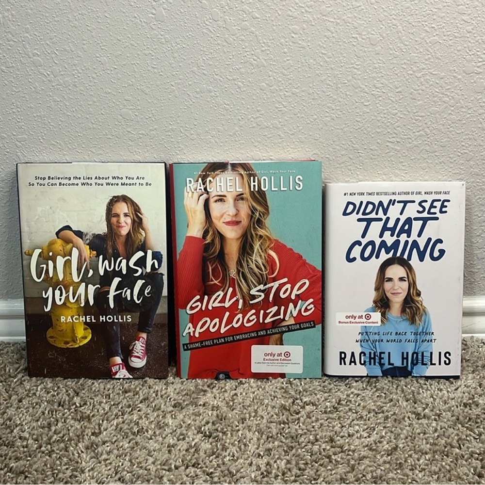 Set of 3 Rachel Hollis books bundle